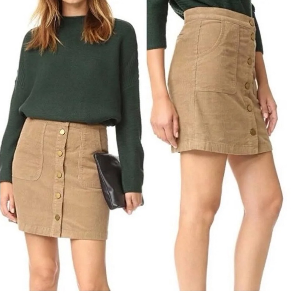 Tory Burch | Lucitano Skirt in Beach Wood Size 4